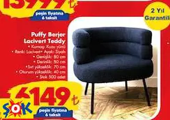 PUFFY BERJER LACİVERT TEDDY PUFFY BERJER LACİVERT TEDDY